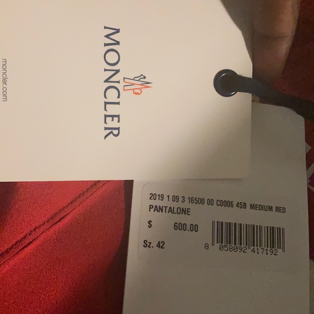 Authentic Moncler Trackpants w/ Tags - Picture 2 of 3